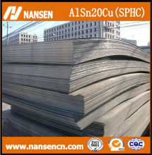 Alloy Metal Strip Steel / Bimetal Strip Steel AlSn20Cu/galvanized steel strip