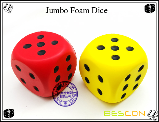 Jumbo Foam Dice