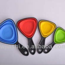 Measuring spoon set,4 pcs silicone measuring spoon,silicone zone