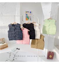 Multi-Color Children's Down Vest