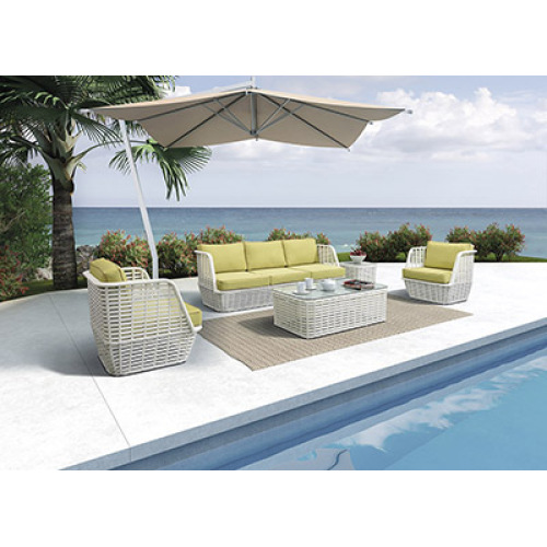 Modern Aluminium PE Rattan Sofe Set Furniture