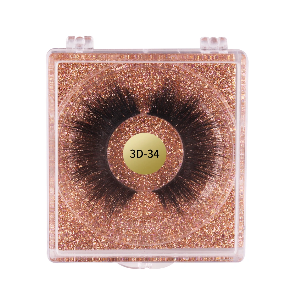 Best Selling Strip Eyelash 3D Mink Lashes Full Strip