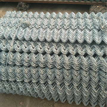 Hot dipped galvanized used chain link fence panels