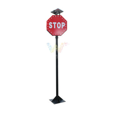 Aluminum Reflective Solar traffic stop signs