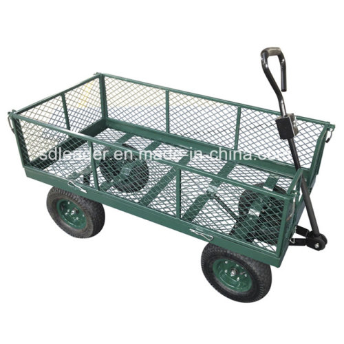 China Manufacturer of High Quality Steel Meshed Garden Cart (TC1840)