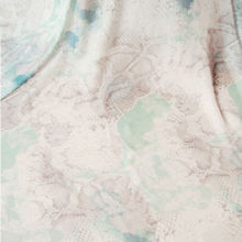 Light Weight Snake Print Fabric Chiffon Silk 100 Silk Light Fabric from Manufacturer