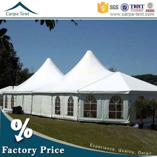 Indian style clearspan structure white decoration mixed marquee tents for sale