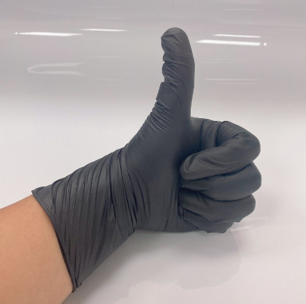 Nitrile Gloves Disposable 5 Mil Coated Safety Work Glove Medical Non Sterile Manufacturer Dispisal Free