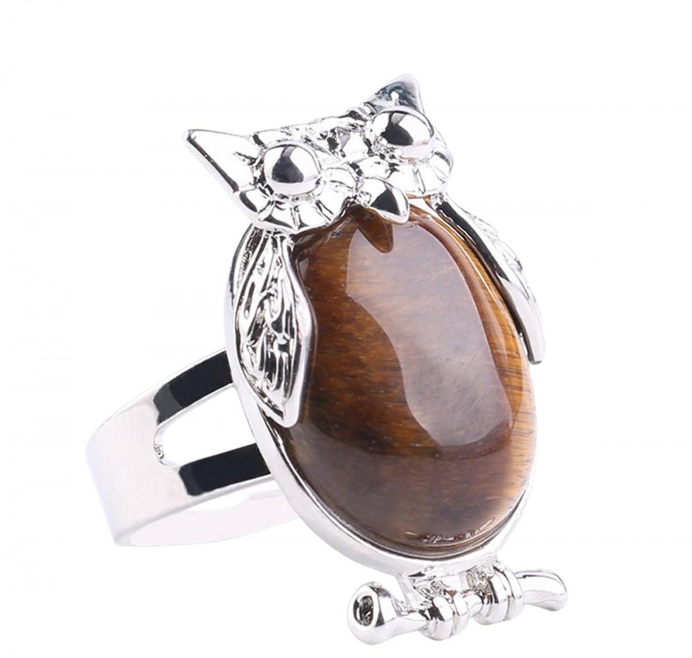 Bonne de pierre de pierre de pierre Gemone Ringable Naturel Stone Quartz Charme de charme Crabe pour femmes hommes