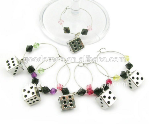 promotional wine charms