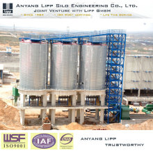 Steel Silo for Bulk Material Big Discharge Hopper