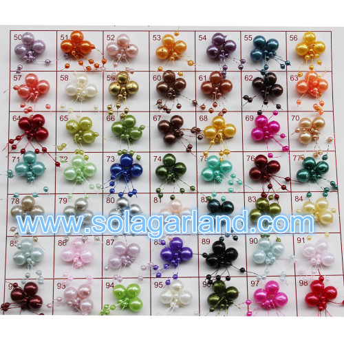 42M / Rolle 3 + 12MM Star Pearl Bead Garland