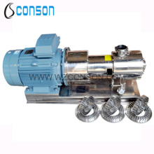 Stainless steel inline high shear pump