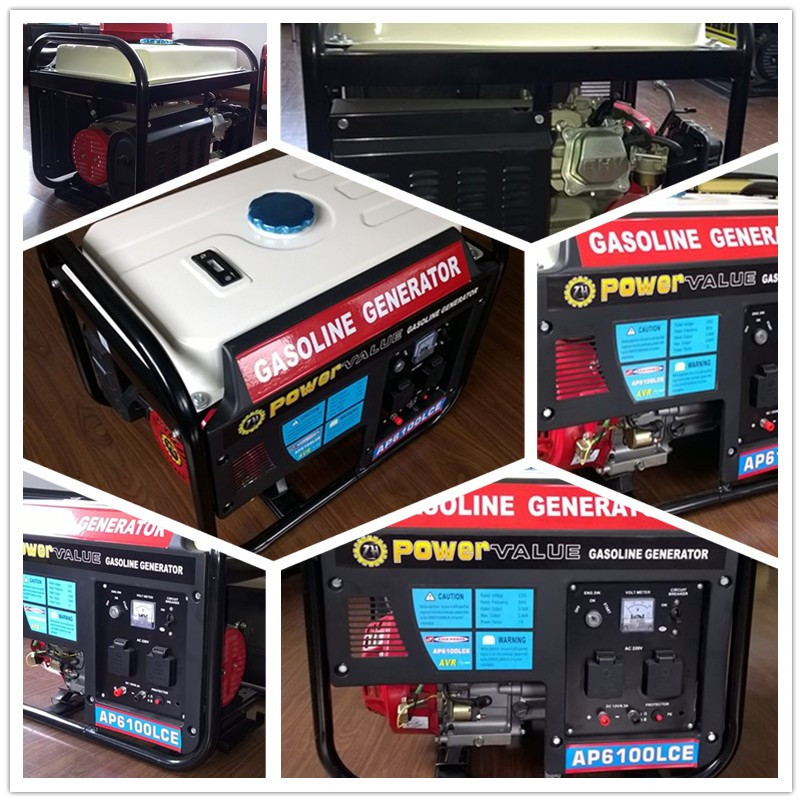 Power Value low noise united power generator gasoline with 168f engine