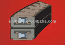 Corner tracks and stright tracks for 1873/1874 chains