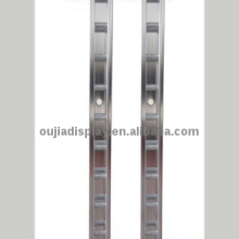 single slot slatwall upright/wall display units/cothes hanging fixture
