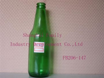 glass beer bottle