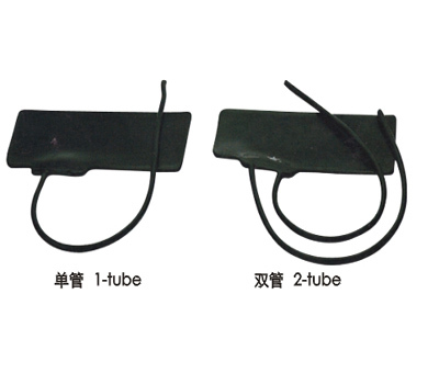 Medische 2-Tube Latex Blader voor bloeddrukmeter