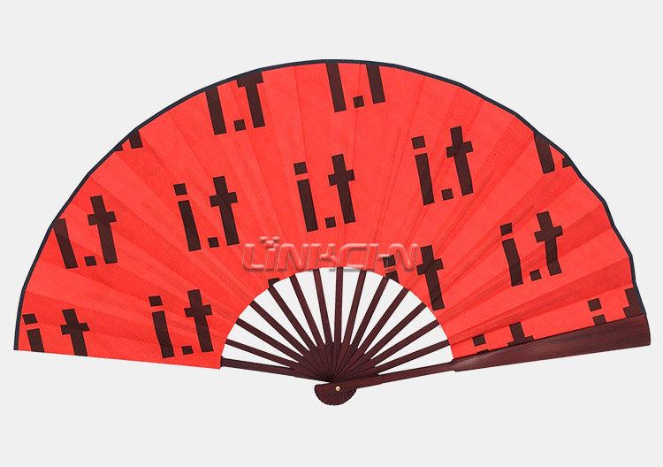 2021 hot sale bamboo souvenir customized men hand folding fan