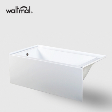 Best Acrylic Three Wall Alcove Soaking Tub