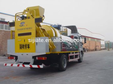 asphalt pavement combined maintenance truck