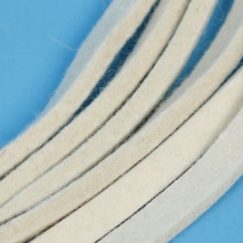 Wool felt ribbon strips