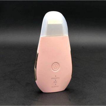 Face Pore Shrinking Cleaner Spatula Ultrasonic Scrubber