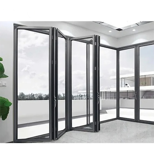 High Quality Hurricane Impact Aluminum Bifold Doors