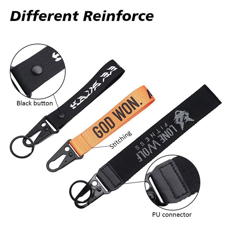 Short Lanyard Keychain 2