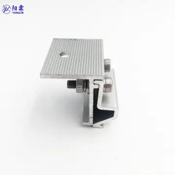 Standing Seam Clamps for Solar Panel Installation on Metal Roofs