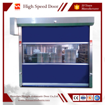 PVC Curtain Fast Rolling up Door