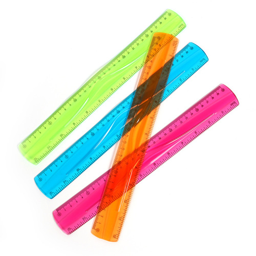 20cm 30cm PVC flexible soft ruler