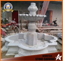 Gray Granite Garden Fountain