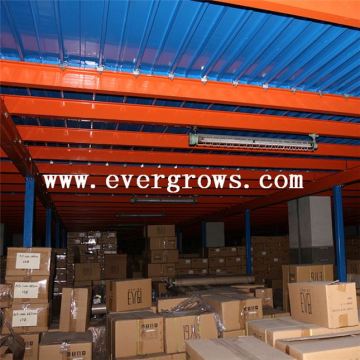 Warehouse Distribution Center Mezzanine Storage System