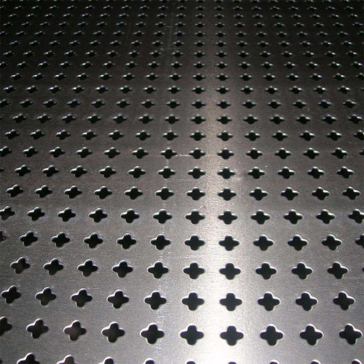 Stainless steel perforated plate