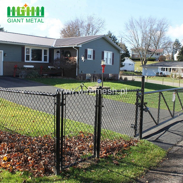 High quality galvanized chain link fence