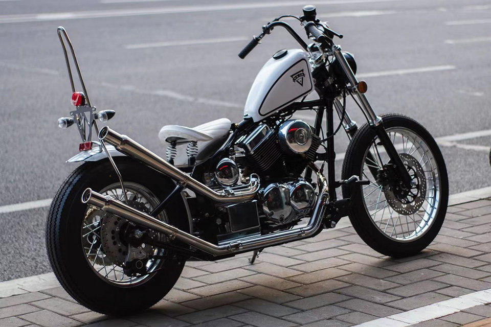 chopper bobber motorcycle
