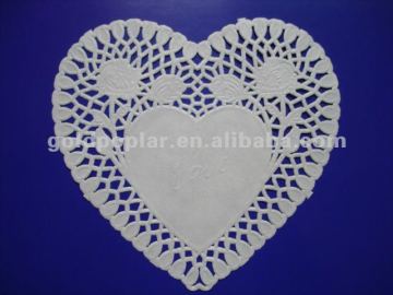 white paper lace doilies 4inch