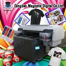 Eight colors A3 t-shirt printing/printing machine