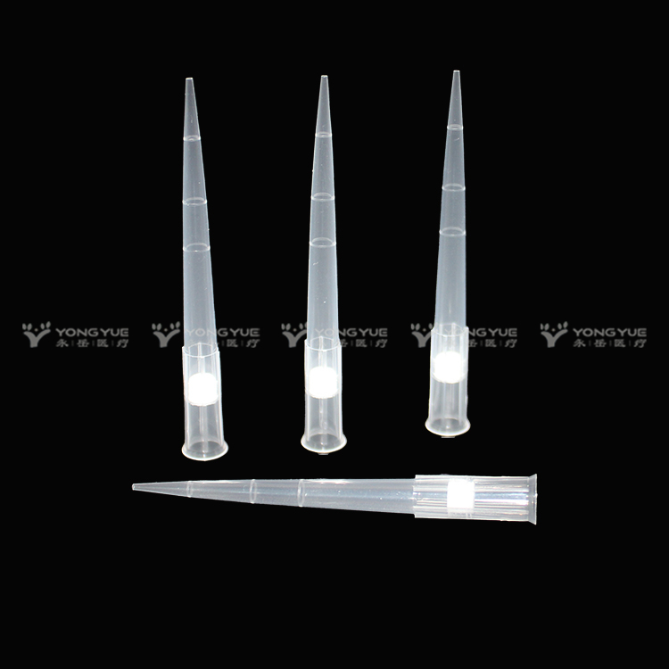 10ul-1250ul Lab 200ul Tips Pipet Penapis