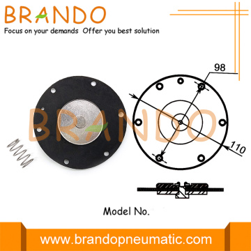 K4007 M1156 Membrana FKM con valvola a getto di impulso 1-1 / 2 &#39;&#39;