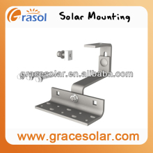 PV solar panel roofing hooks