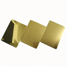 Customized 0.45mm Bronze Glossy Brushed Sublimation Aluminum Sheet for Printable Photos