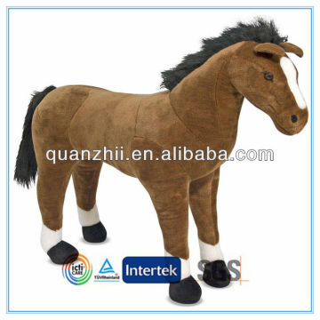 Plush mechanical horse toys