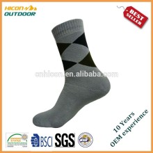 Mens Grey Leisure Socks