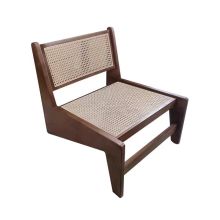 Black Rattan Modern Wicker Dining Chairs for Luxury Nordic Dining Tables