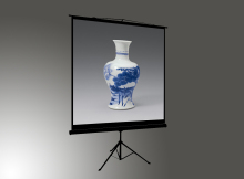 Tripod Projection Screens with Square Tripod Type