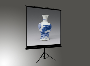 Tripod Projection Screens with Square Tripod Type