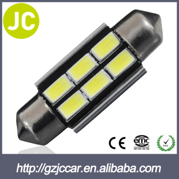 6SMD 5630 festoon canbus lights/5730 festoon canbus led lighting/36MM canbus led festoon