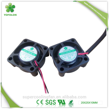 25x25x10mm High rpm mini fan 5V cpu fan 12V dc fan